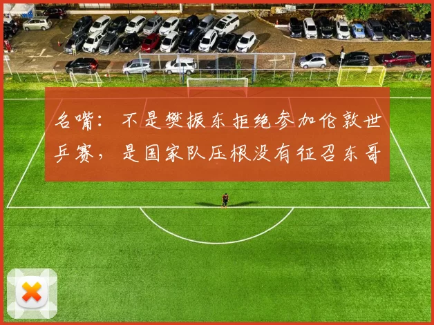 名嘴：不是樊振东拒绝参加伦敦世乒赛，是国家队压根没有征召东哥